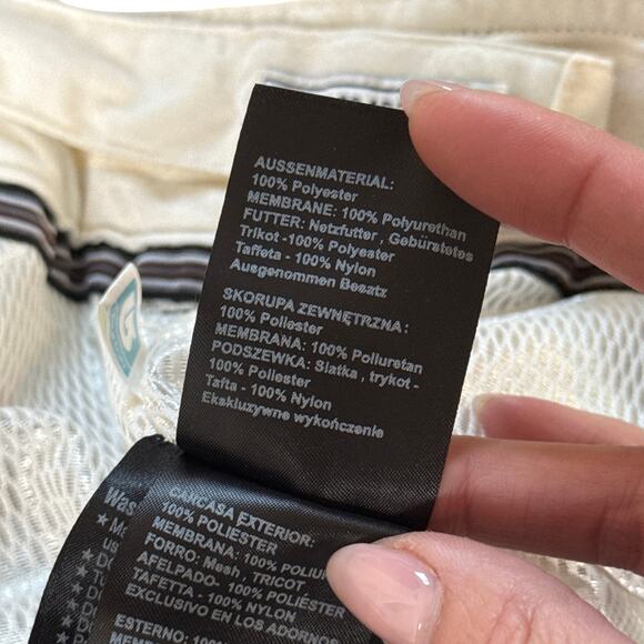 Burton White Collection Women Ski Snow Pants Size 3 XS DRYRIDE Waterproof - Picture 5 of 12